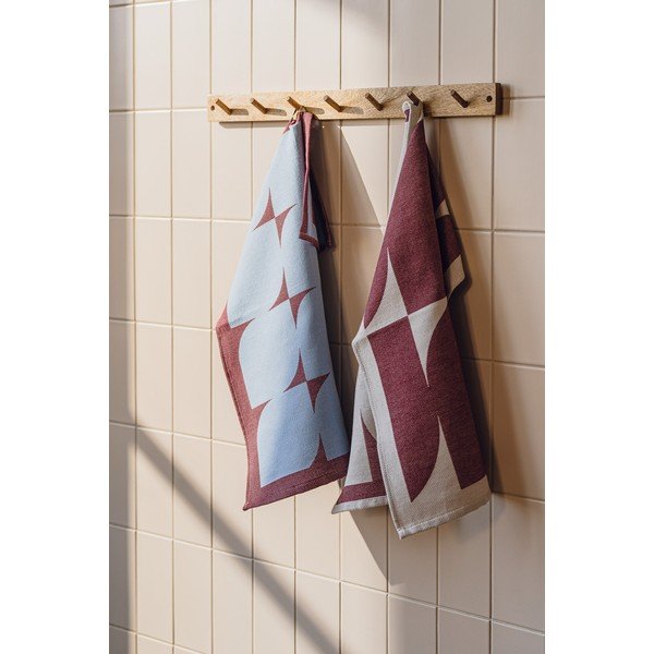 Set di strofinacci in cotone 2 pz 50x63 cm Abi – noo.ma-image-1