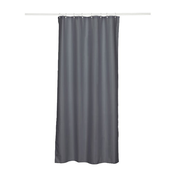Tenda da doccia grigio scuro, 120 x 200 cm Laguna - Kela