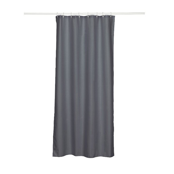 Tenda da doccia grigio scuro, 120 x 200 cm Laguna - Kela