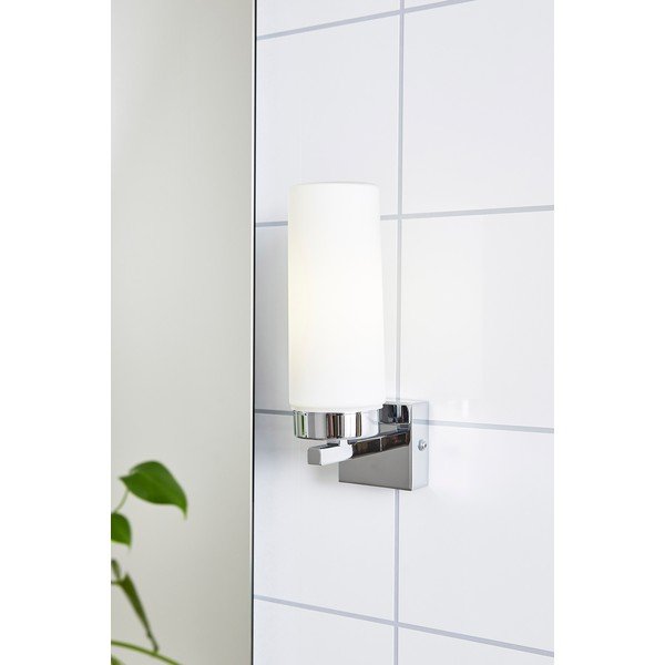 Lampada da parete in bianco-argento (lunghezza 6 cm) Stella - Markslöjd-image-1