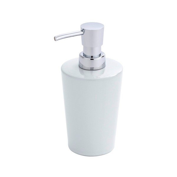 Distributore di sapone in ceramica bianca, 300 ml Coni - Wenko-image-1