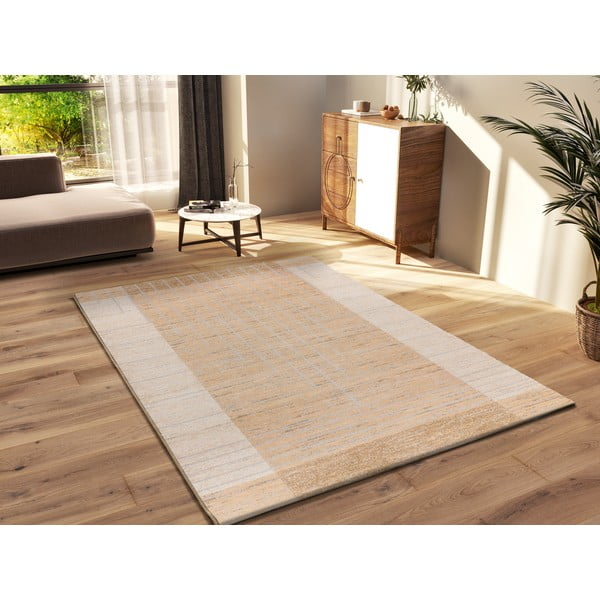 Tappeto beige/color crema 80x150 cm Craft – Universal-image-1