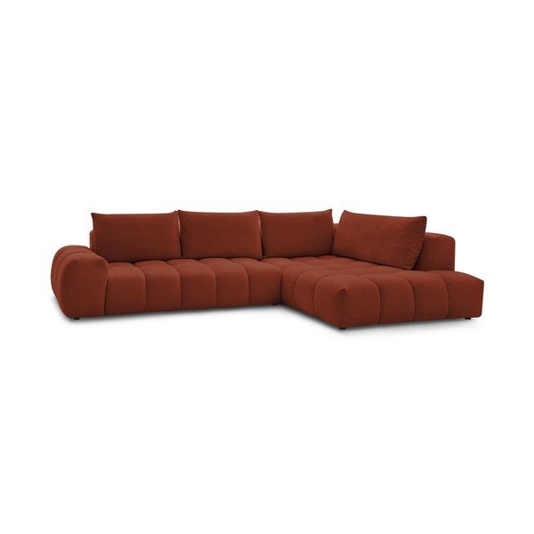 Divano angolare color mattone Everest - Bobochic Paris-image-3