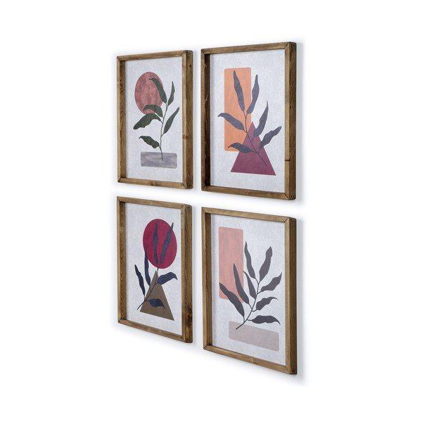 Quadro in set di 4 pezzi 36x48 cm - Kate Louise-image-2
