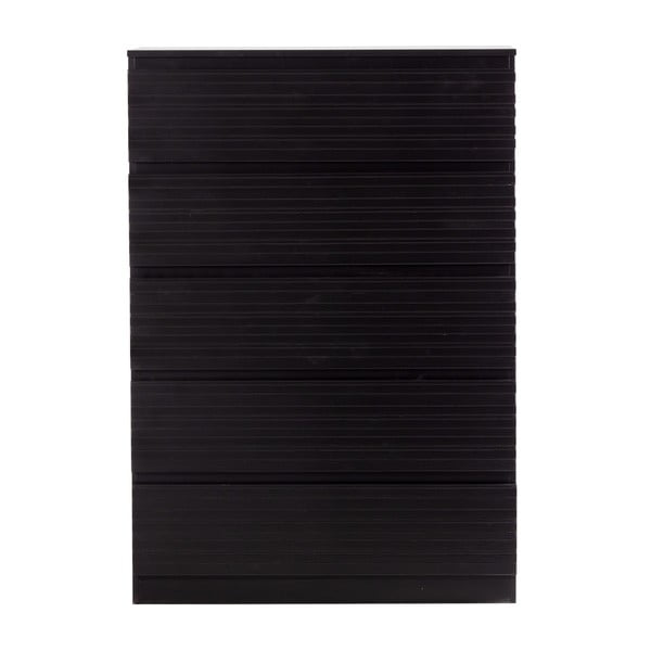 Cassettiera alta in pino nero 83x120 cm Jente - WOOOD