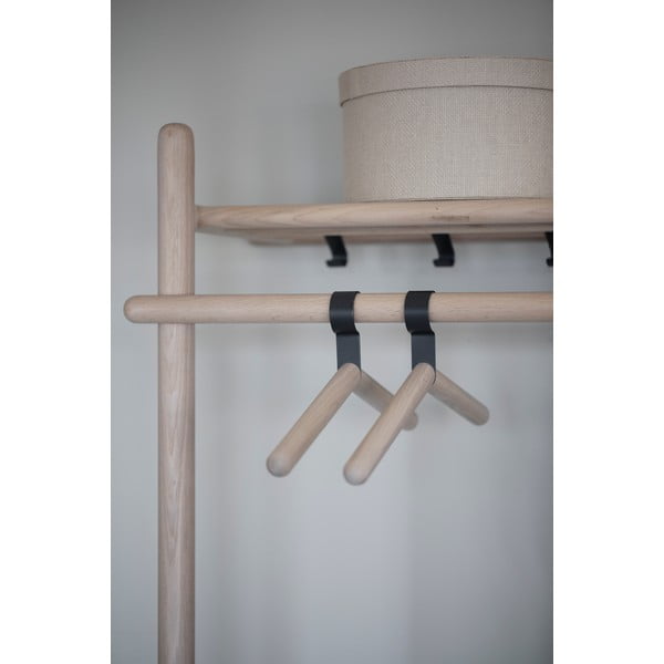 Set da ingresso in legno di quercia in colore naturale Milford - Rowico-image-3