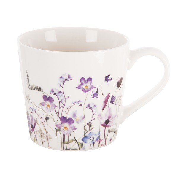 Tazza bianca/viola in porcellana 430 ml Louka – Orion-image-2