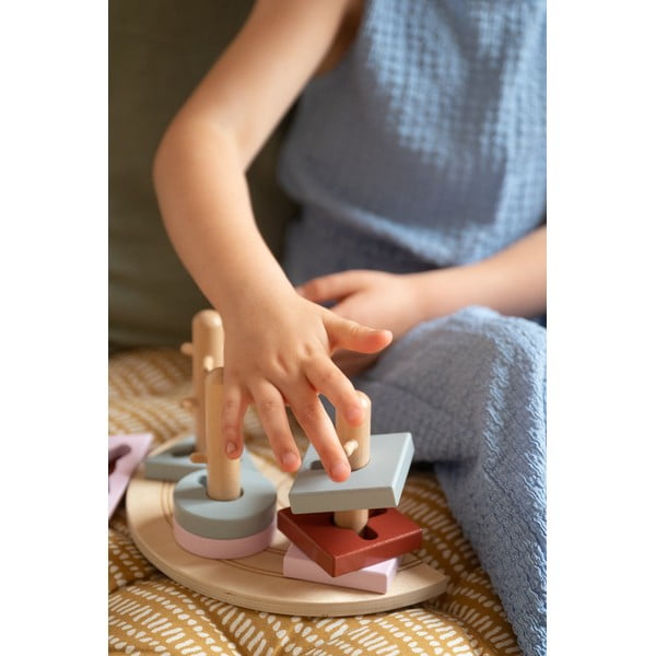 Torre impilabile in legno Elias - Kindsgut-image-1