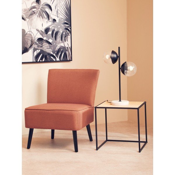 Tavolino in rattan 44x44 cm Depok – Premier Housewares-image-2