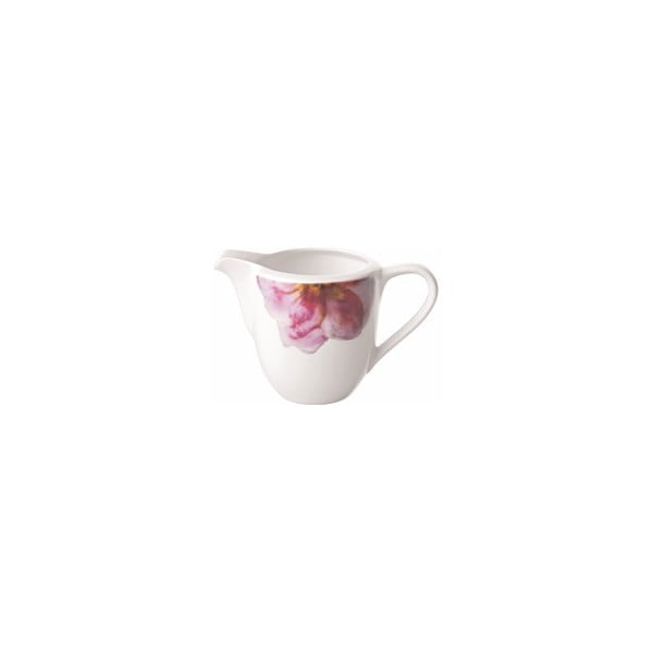 Lattiera in porcellana bianca e rosa 210 ml Rose Garden - Villeroy&Boch
