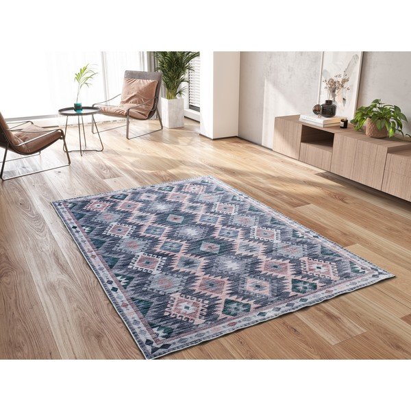 Tappeto blu scuro 200x290 cm Class - Universal-image-2