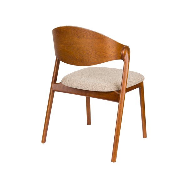 Sedia da pranzo beige Babington – Dutchbone-image-4