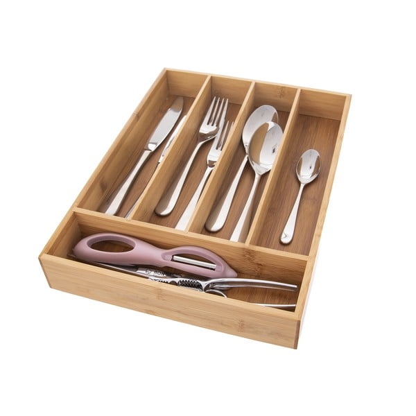 Credenza in bambù per cassetto 26 x 35 cm - Orion-image-2