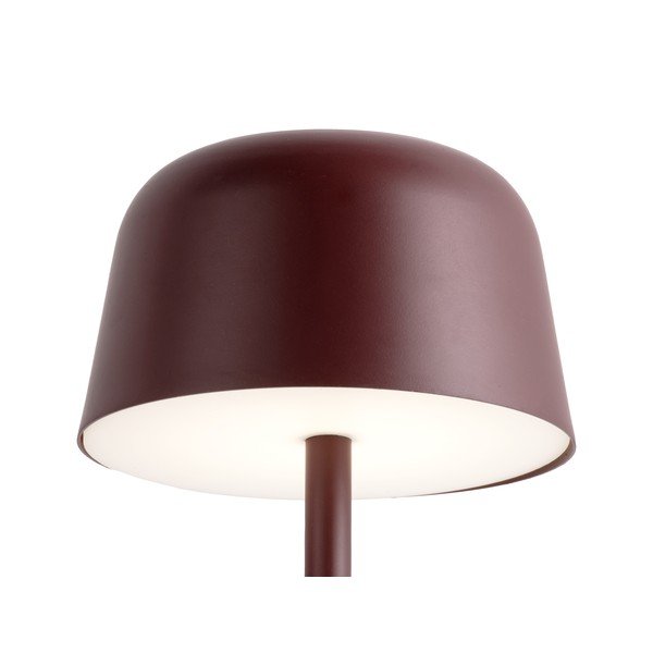 Lampada da tavolo LED bordeaux (altezza 28 cm) Brio - Leitmotiv-image-2