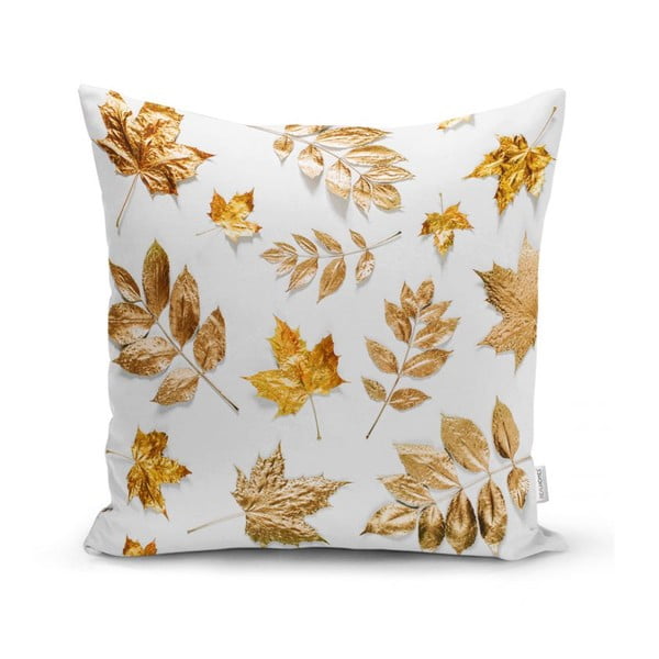 Federa Foglia d'oro, 42 x 42 cm - Minimalist Cushion Covers