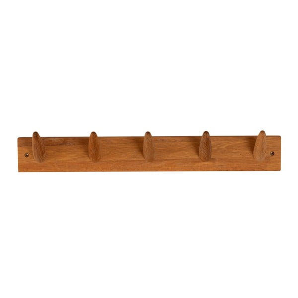 Appendiabiti da parete in legno massiccio di quercia, lunghezza 60 cm Uno - Canett