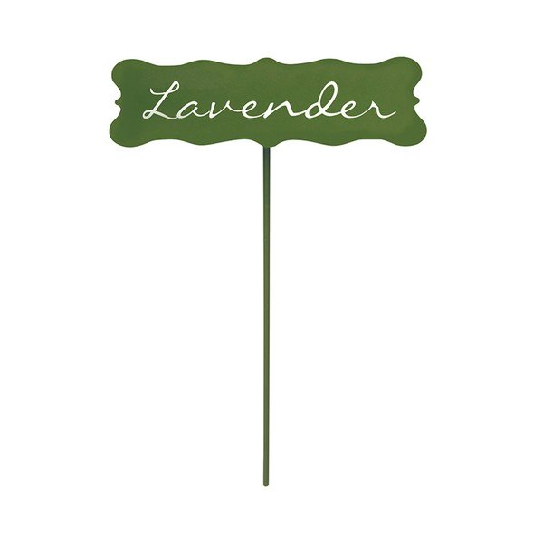 Zelená cedulka na zapíchnutí do květníku Esschert Design Garden