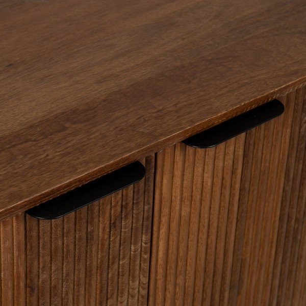 Cassettiera marrone in mango massiccio 160x78x40 cm Sagara – Ixia-image-4