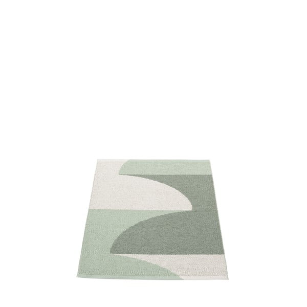 Tappeto da interno/esterno verde 70x90 cm Hill Army Misty Mint – Pappelina