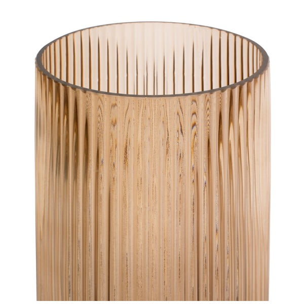 Vaso in vetro marrone Allure Straight - PT LIVING-image-3