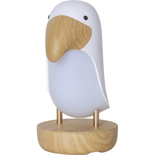 Luce notturna per bambini a LED bianco-marrone Toucan - Star Trading-image-2