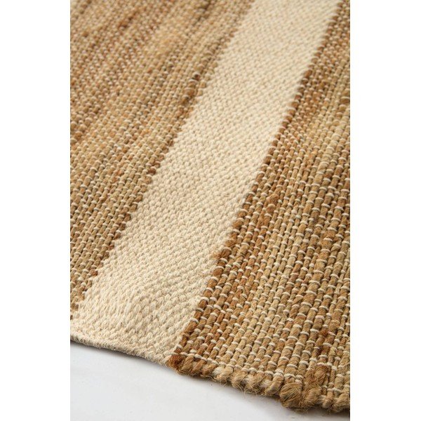 Tappeto di colore naturale in misto iuta tessuto a mano 200x300 cm Otti – Jotex-image-2