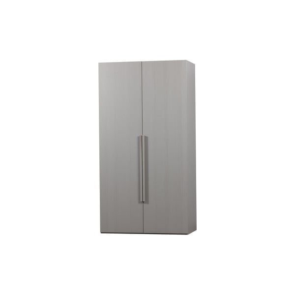 Armadio componibile grigio 110x210 cm Rens - WOOOD-image-3
