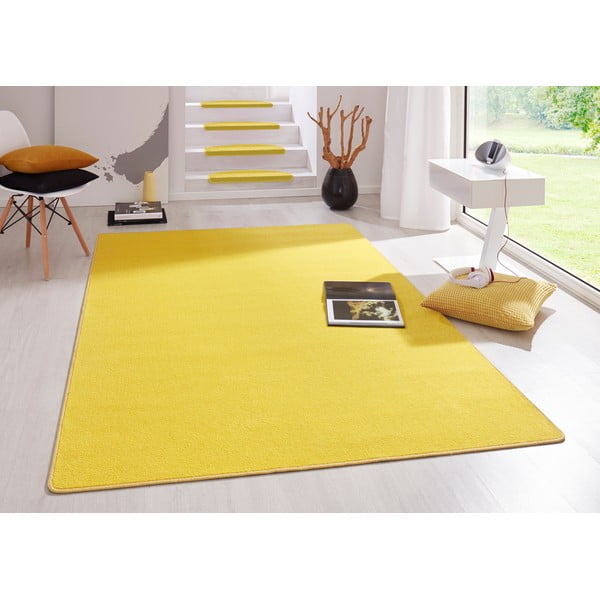 Tappeto giallo 80x150 cm Fancy - Hanse Home-image-1
