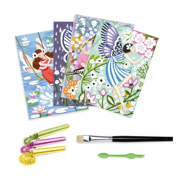 Set per sabbiatura Magical Fairies - Djeco-image-1