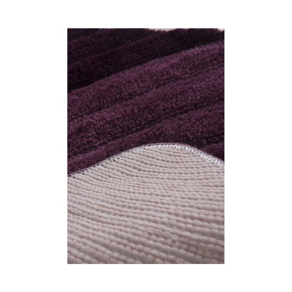Set di 3 tappetini da bagno viola Bene - Foutastic-image-1