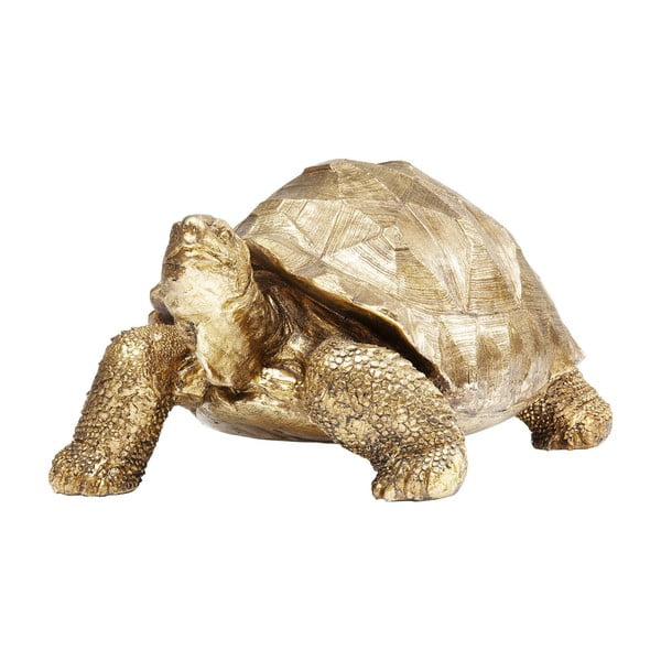 Statuetta decorativa di tartaruga in oro Turtle - Kare Design