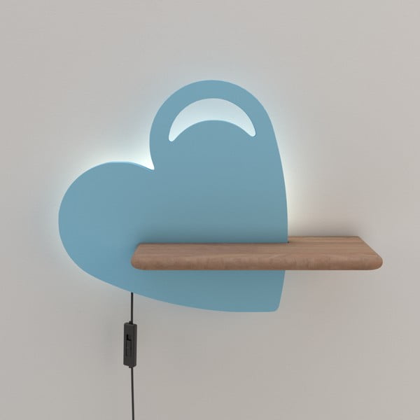 Apparecchio blu per bambini Heart - Candellux Lighting-image-1