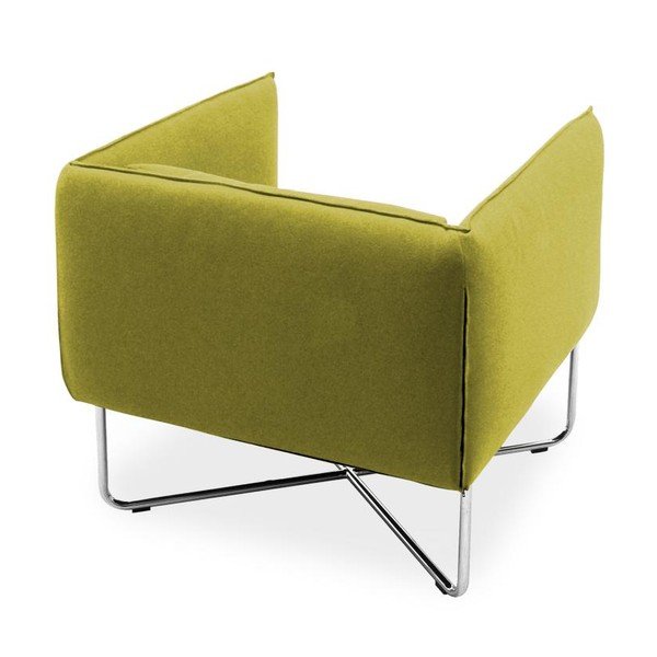 Poltrona gialla Groove - Softline-image-3
