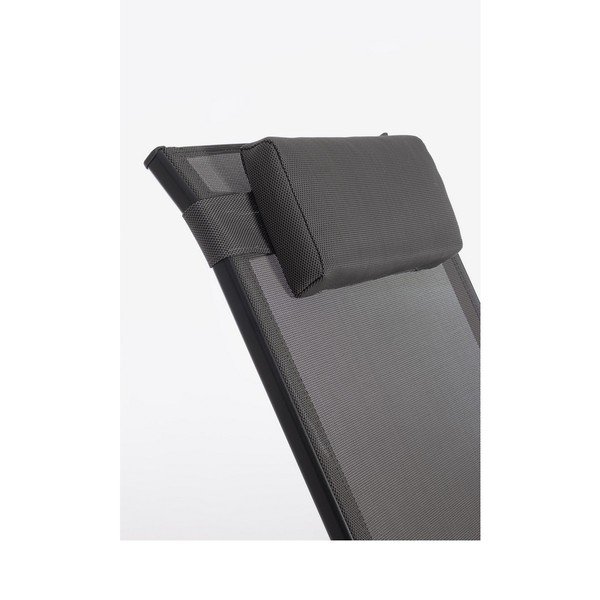 Poltrona da esterno color antracite in metallo Ercolano – Bizzotto-image-1