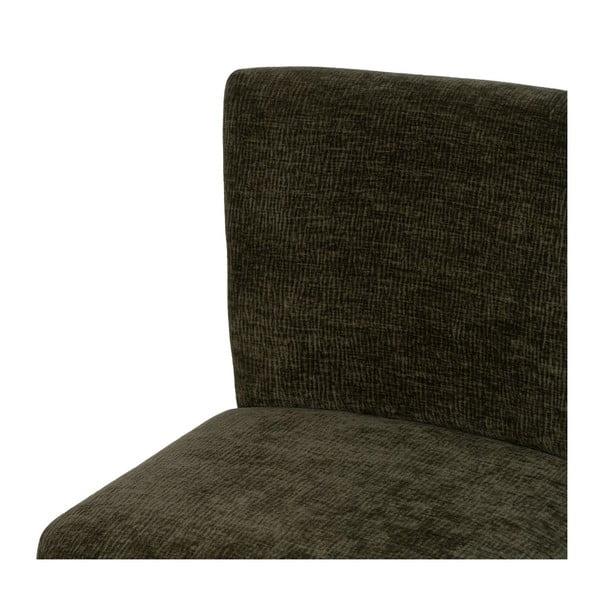 Poltrona verde con rivestimento in ciniglia – Ixia-image-4