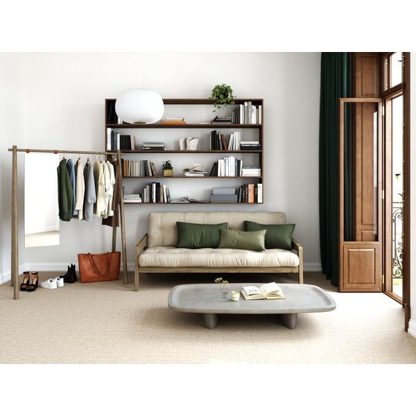 Divano letto turchese 204 cm Grab - Karup Design-image-1