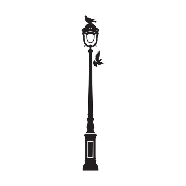 Samolepka Ambiance Big Street Lamp-image-2