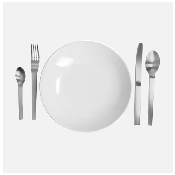 Posate argentate in acciaio inox 24 pz Boldi – FABINI-image-2