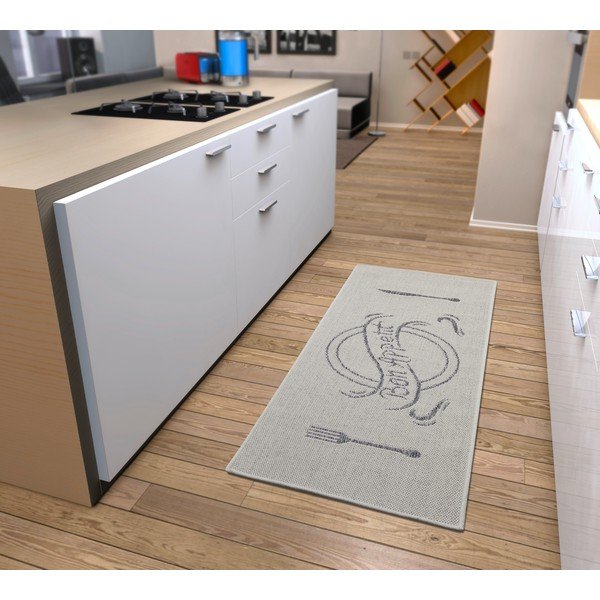 Passatoia grigia 62x150 cm Cucina – Hanse Home-image-1