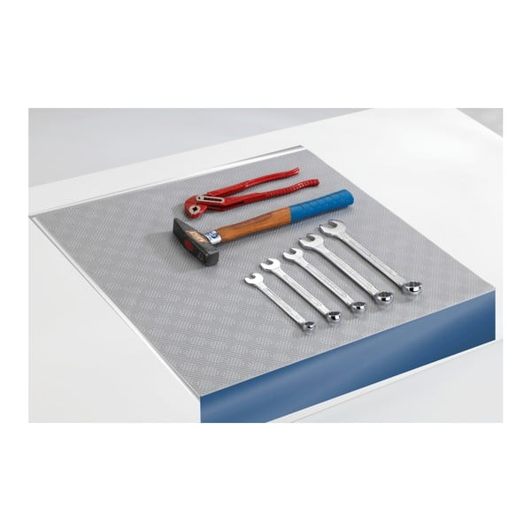 Tappetino antiscivolo grigio per cassetti 500, 150 x 50 cm - Wenko-image-2