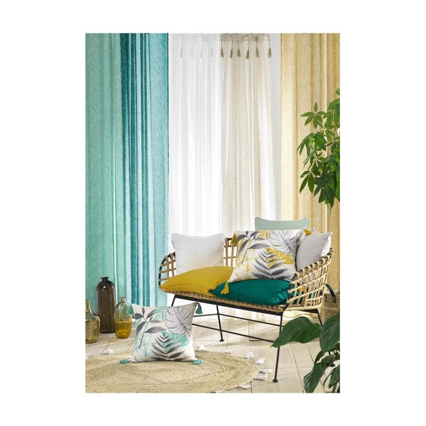 Tenda gialla 140x240 cm Dalila - douceur d'intérieur-image-4