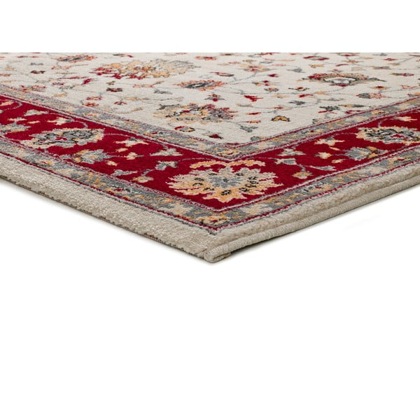 Tappeto rosso e crema 67x250 cm Classic - Universal-image-2