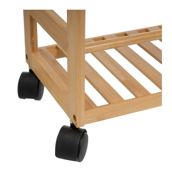 Scaffale color legno naturale in bambù 44x75 cm - Casa Selección-image-1