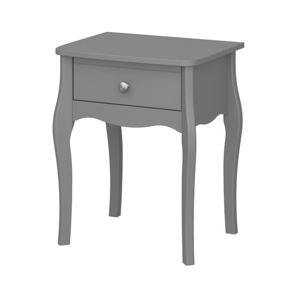 Comodino grigio scuro Baroque - Steens-image-3