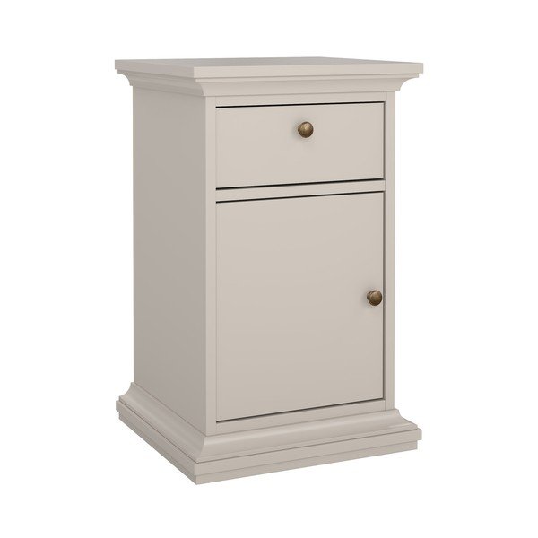 Comodino color crema Paris – Tvilum