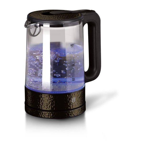 Bollitore nero 1,7 l Primal Gloss Collection - BerlingerHaus