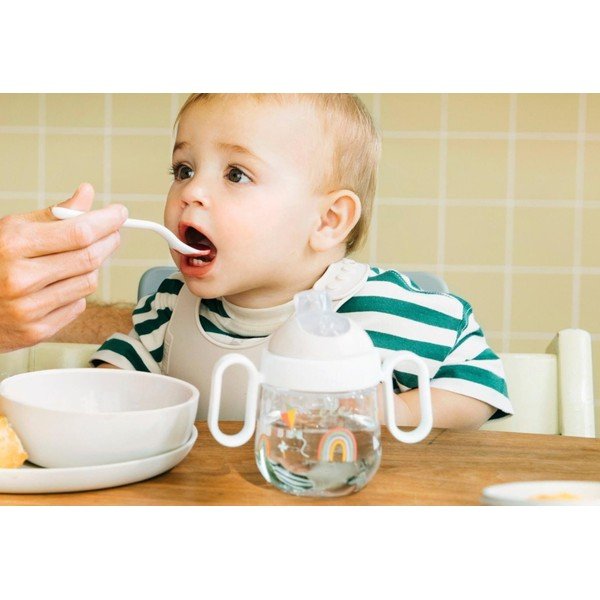 Tazza per bambini beige in plastica 200 ml Sunshine & Rainbow – Mepal-image-2