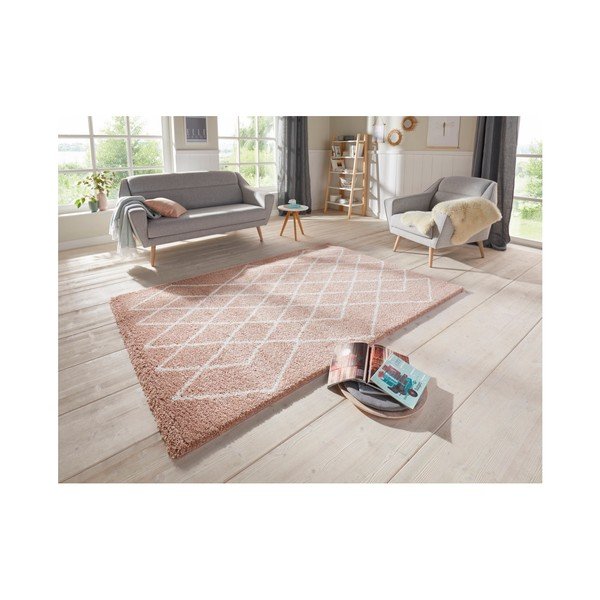 Tappeto rosa Bron, 200 x 290 cm Passion - Elle Decoration-image-3