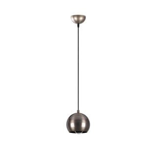 Lampadario argentato con paralume in metallo ø 30 cm Berceste – Opviq lights