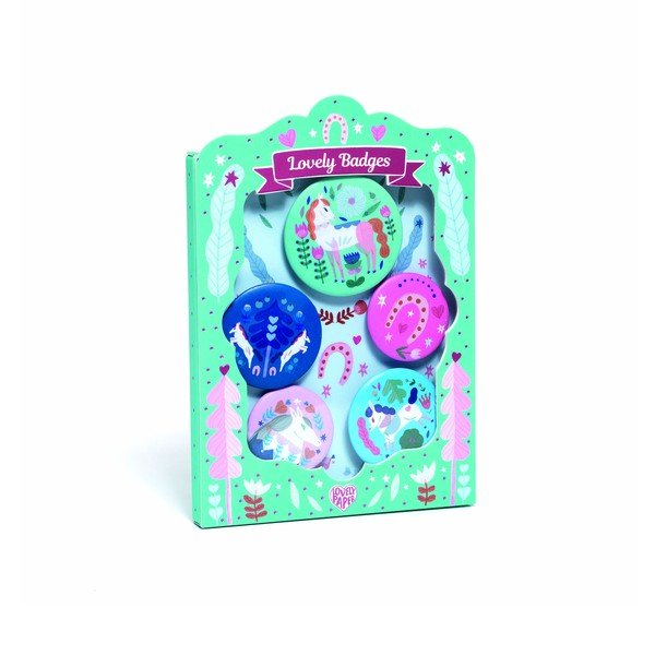 Distintivi di ricompensa per bambini Cavalli - Djeco